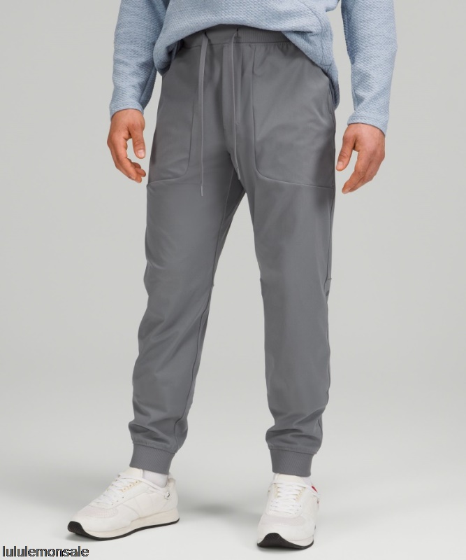 Lululemon Deutschland DELULU682 | Lululemon Deutschland Asphalt Grey Abc Jogger Warpstreme