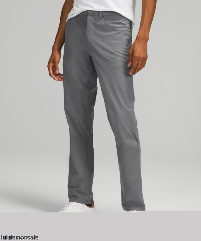 Lululemon Deutschland DELULU1082 | Asphalt Grey Abc Classic-fit Hose 30 Warpstreme Nur Online