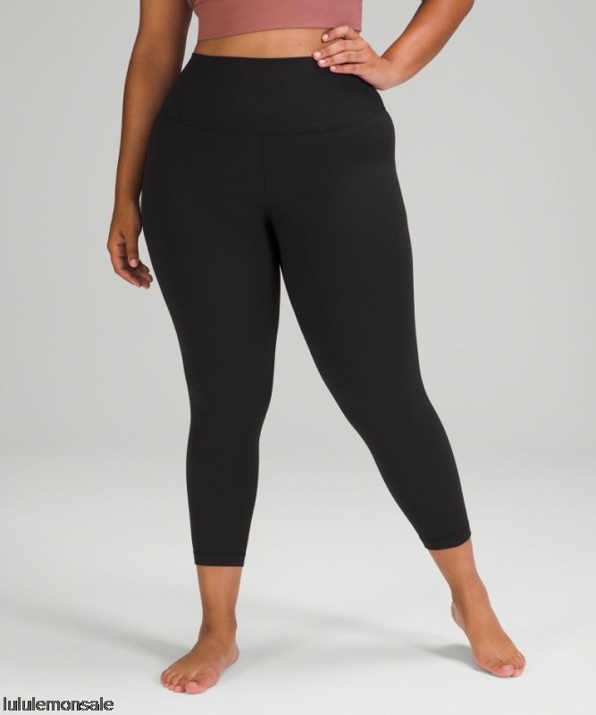 Lululemon Damen DELULU212 | Schwarz Ausrichten Hochhaus Ernte 23