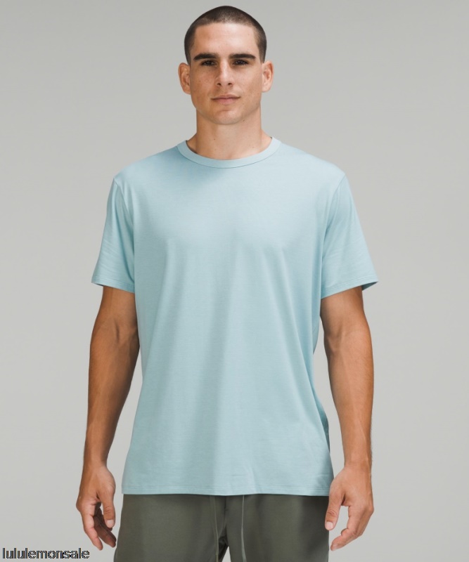Lululemon Deutschland DELULU794 | Brise Blau Das Fundamentale T-shirt