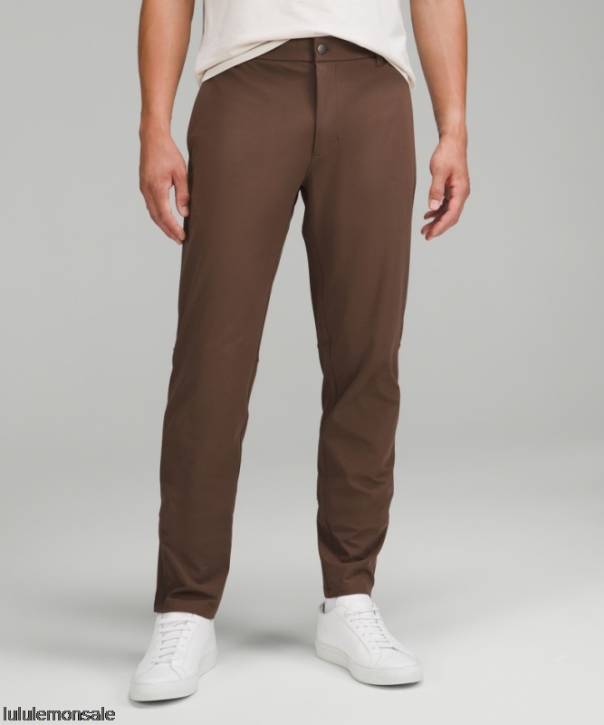 Lululemon Deutschland DELULU997 | Lululemon Deutschland Dark Mocha Commission Classic-Fit Hose 34 Warpstreme