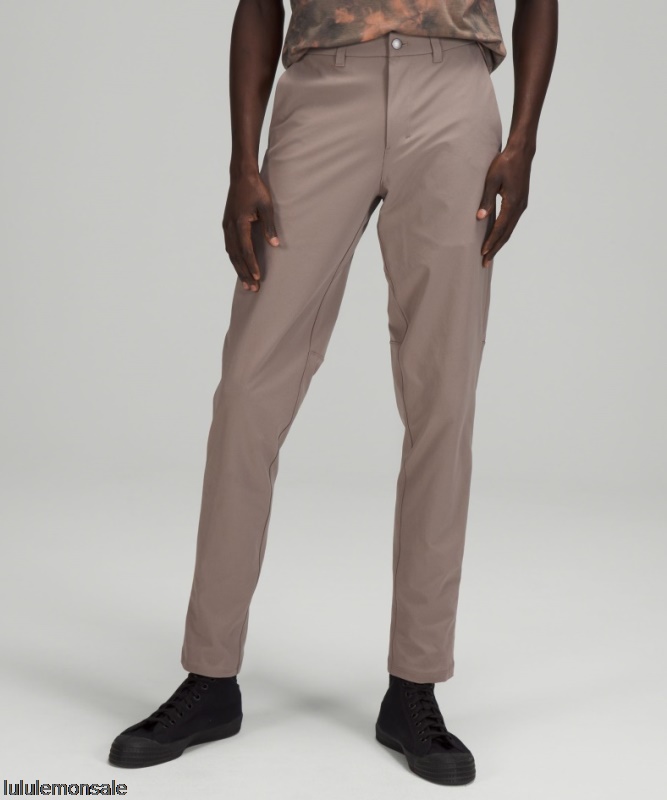 Lululemon Deutschland DELULU1039 | Lululemon Deutschland Carbon Dust Commission Slim-Fit-Hose 34 Warpstreme