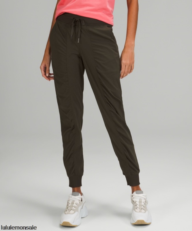Lululemon Damen DELULU232 | Lululemon Deutschland Dunkeloliv Tanzstudio Mittelhohe Jogginghose