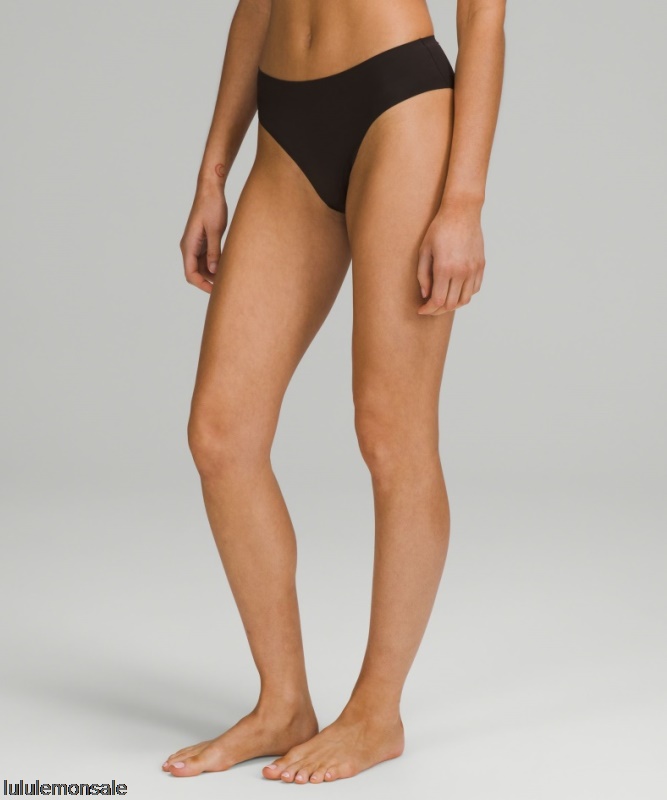 Lululemon Damen DELULU578 | French Press Invisiwear Mittelhohe Bikini-Unterwäsche
