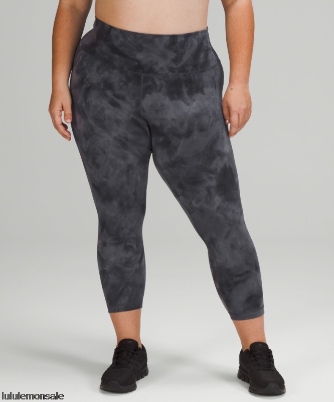 Lululemon Damen DELULU091 | Lululemon Deutschland Graphitgrau Wunder Train High-rise Crop 23