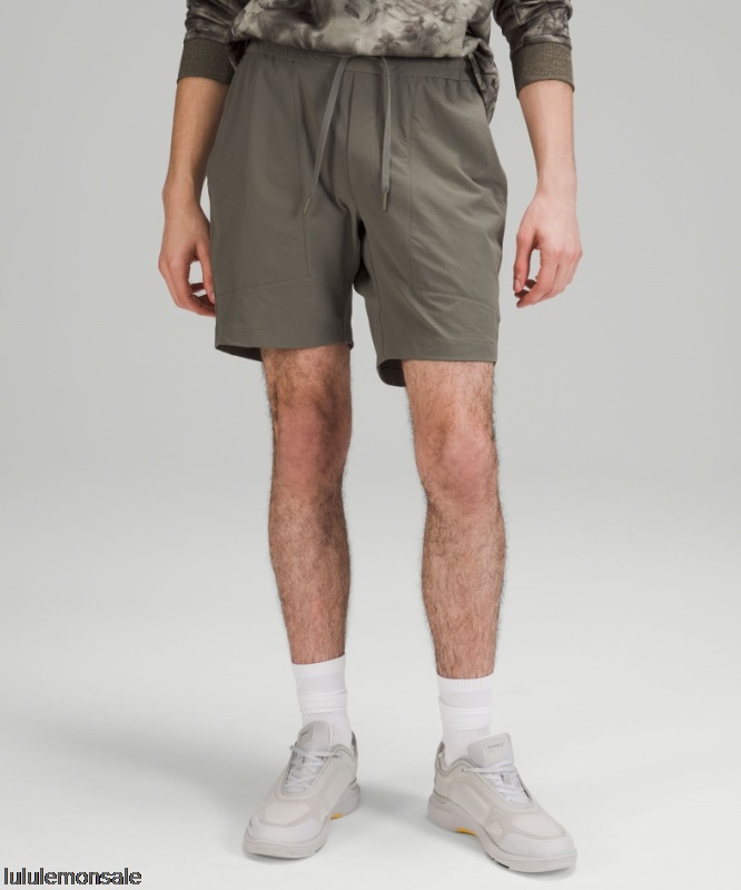Lululemon Deutschland DELULU831 | Bowline Short 8 Stretch Ripstop Grey Sage