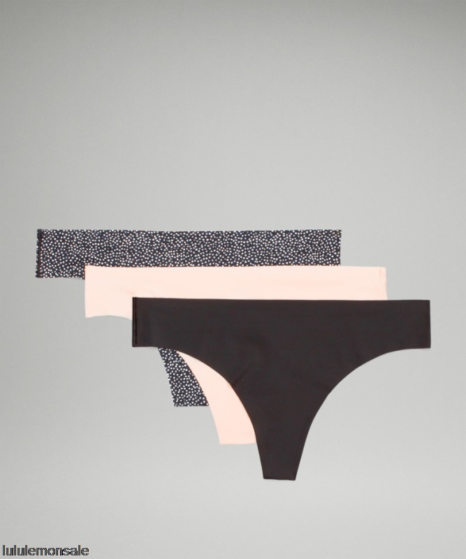 Lululemon Damen DELULU583 | Lululemon Deutschland Double Dimension Invisiwear Mid-rise Tanga Underwear 3 Pack