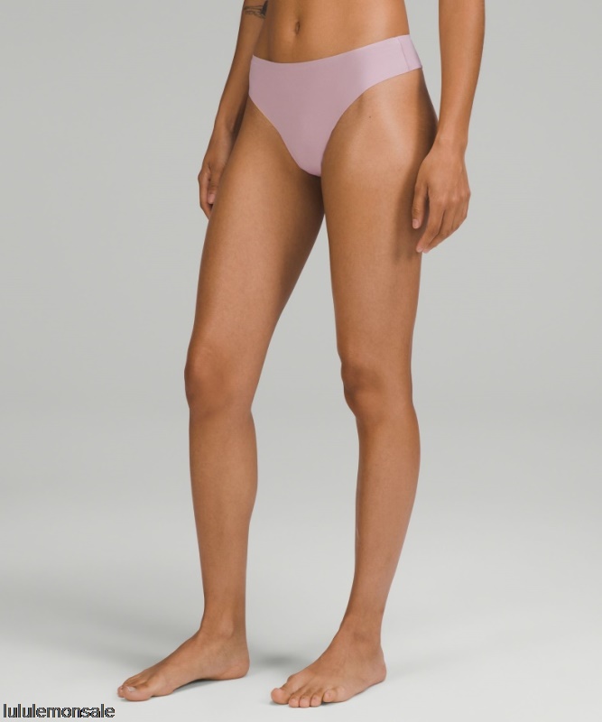 Lululemon Damen DELULU592 | Lululemon Deutschland Dusty Rose Invisiwear Mittelhohe Tangaunterwäsche
