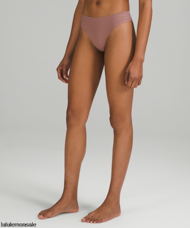 Lululemon Damen DELULU595 | Lululemon Deutschland Twilight Rose Invisiwear Mittelhohe Tangaunterwäsche