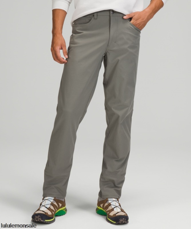 Lululemon Deutschland DELULU719 | Grey Sage Abc Classic-fit Hose 32 Warpstreme