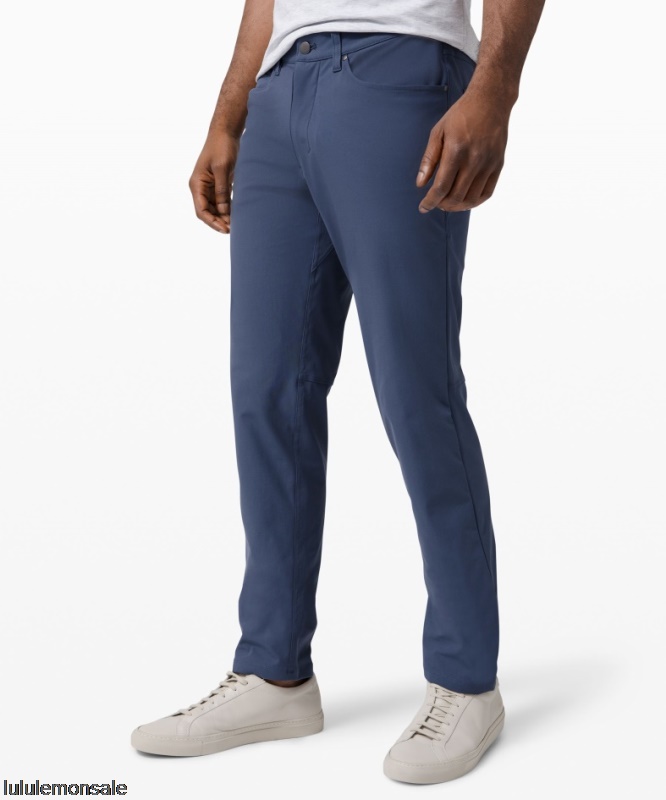 Lululemon Deutschland DELULU731 | Iron Blue Abc Classic-fit Hose 32 Warpstreme