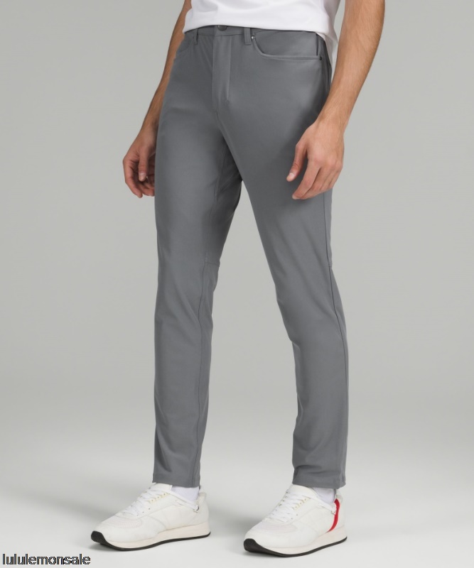 Lululemon Deutschland DELULU1043 | Asphalt Grau Abc Slim-fit Hose 32 Warpstreme