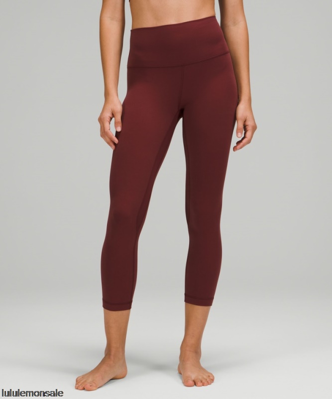 Lululemon Damen DELULU209 | Roter Merlot Ausrichten Hochhaus Ernte 23