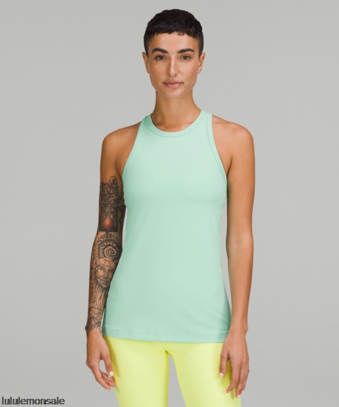 Lululemon Damen DELULU551 | Wild Mint Align Hüftlanges Tanktop Mit Racerback Nur Online
