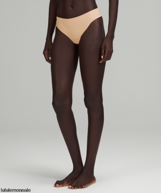 Lululemon Damen DELULU600 | Invisiwear Mittelhohe Tanga Unterwäsche Kontur