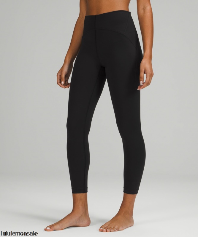 Lululemon Damen DELULU101 | Black Instill High-rise Tight 25