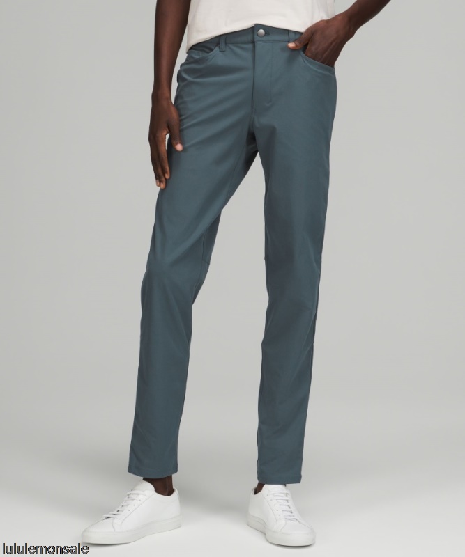 Lululemon Deutschland DELULU1044 | Abc Slim-fit Hose 32 Warpstreme Iron Blue