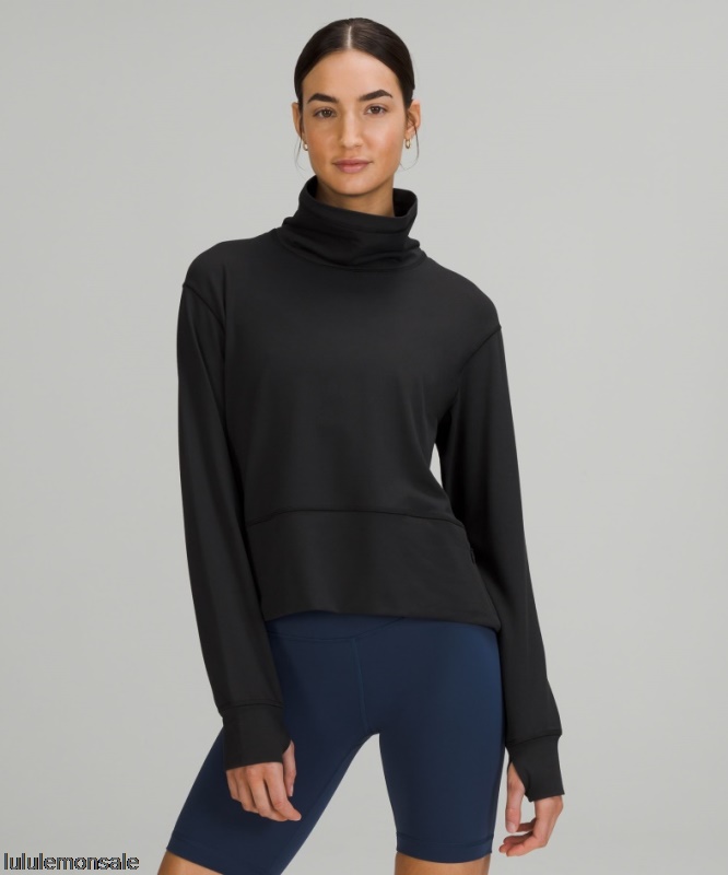 Lululemon Damen DELULU479 | Schwarz Ready To Rulu Pullover