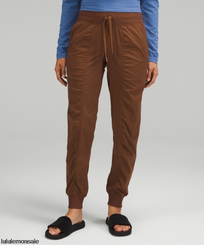 Lululemon Damen DELULU228 | Dance Studio Mittelhohe Jogginghose Braun