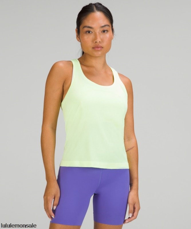Lululemon Damen DELULU509 | Faded Zap Swiftly Tech Racerback Tank Top 2.0 Rennlänge
