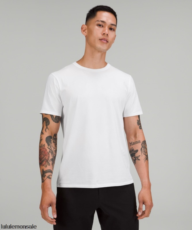 Lululemon Deutschland DELULU797 | Weißes Das Fundamentale T-shirt