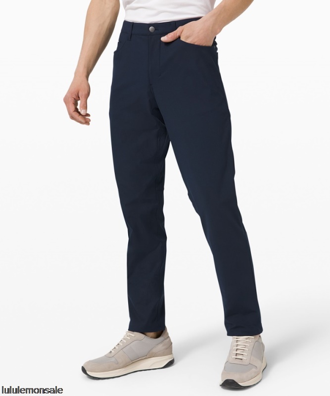 Lululemon Deutschland DELULU1080 | Abc Classic-fit Hose 34 Warpstreme True Navy