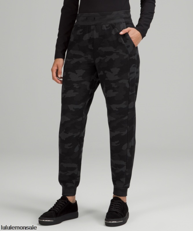 Lululemon Damen DELULU243 | Scuba High-rise Jogginghose Aus Frottee Multi