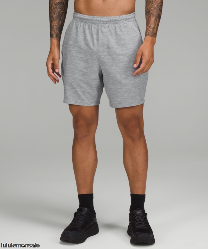 Lululemon Deutschland DELULU853 | Lululemon Deutschland Heather Allover Pace Breaker Linerless Short 7