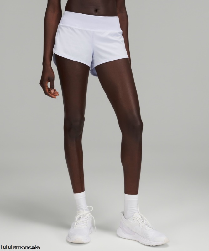 Lululemon Damen DELULU349 | Lululemon Deutschland Pastel Blue Speed Up Low-rise Gefüttert Short 2.5