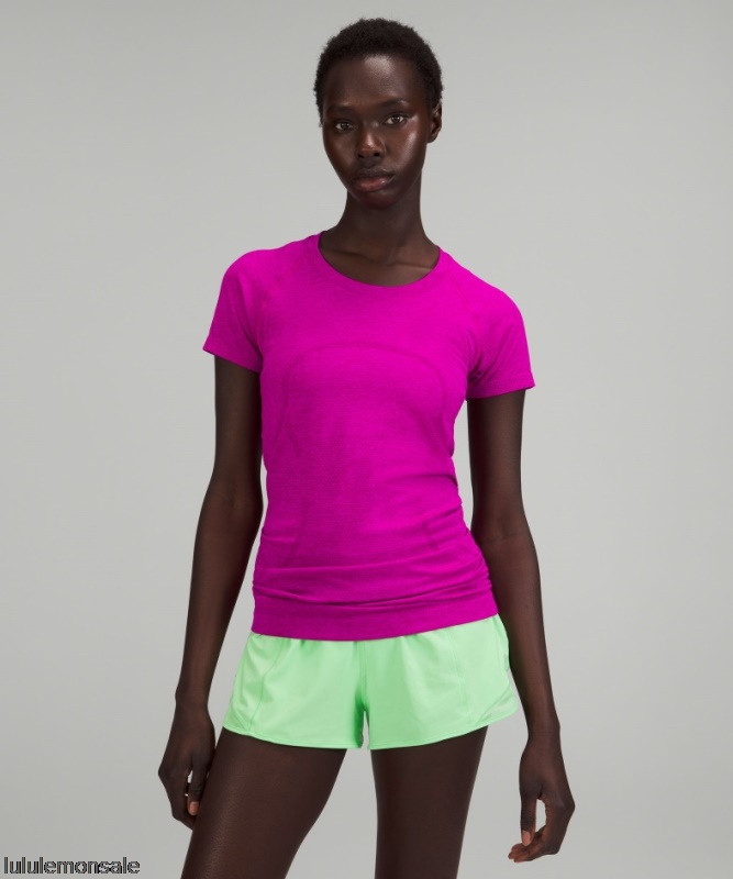 Lululemon Damen DELULU160 | Lululemon Deutschland Magenta Lila Swiftly Tech Kurzarmshirt 2.0