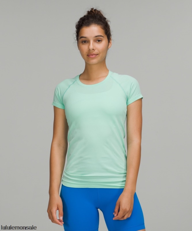 Lululemon Damen DELULU157 | Lululemon Deutschland Wild Mint Swiftly Tech Kurzarmshirt 2.0