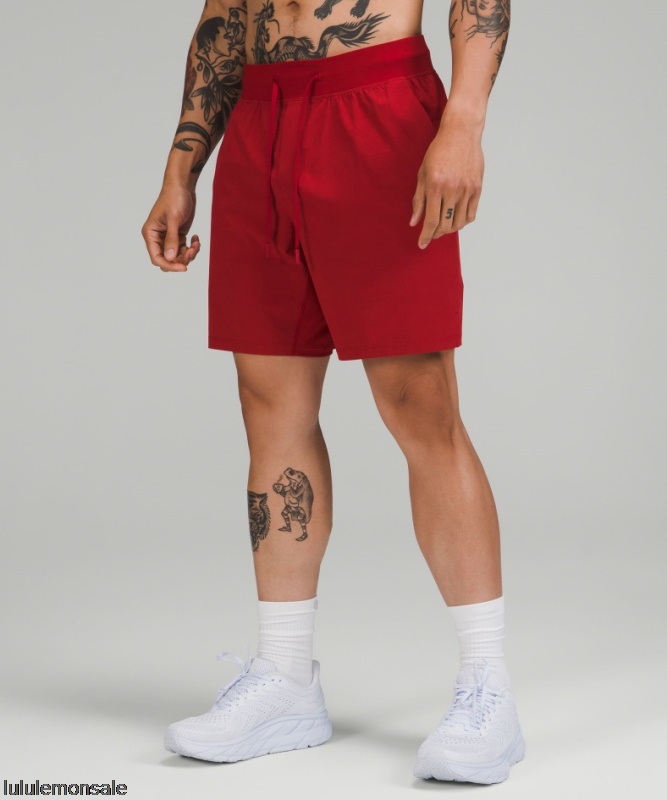 Lululemon Deutschland DELULU868 | Lululemon Deutschland Sport Rot T.h.e. Linerless Kurz 7