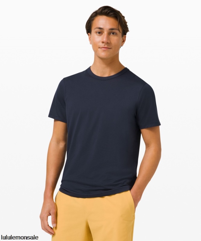 Lululemon Deutschland DELULU796 | Lululemon Deutschland Nautical Navy Das Fundamentale T-shirt