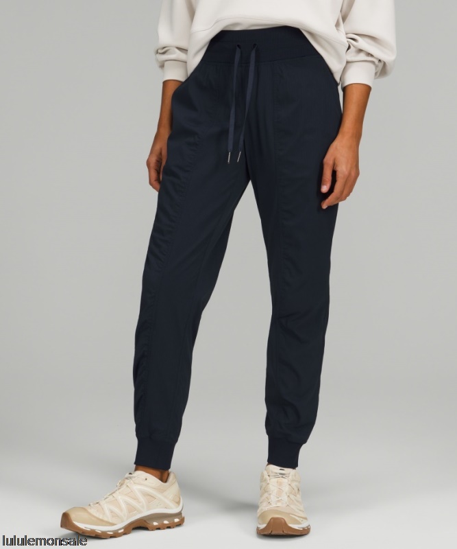 Lululemon Damen DELULU230 | True Navy Dance Studio Halbhohe Jogginghose
