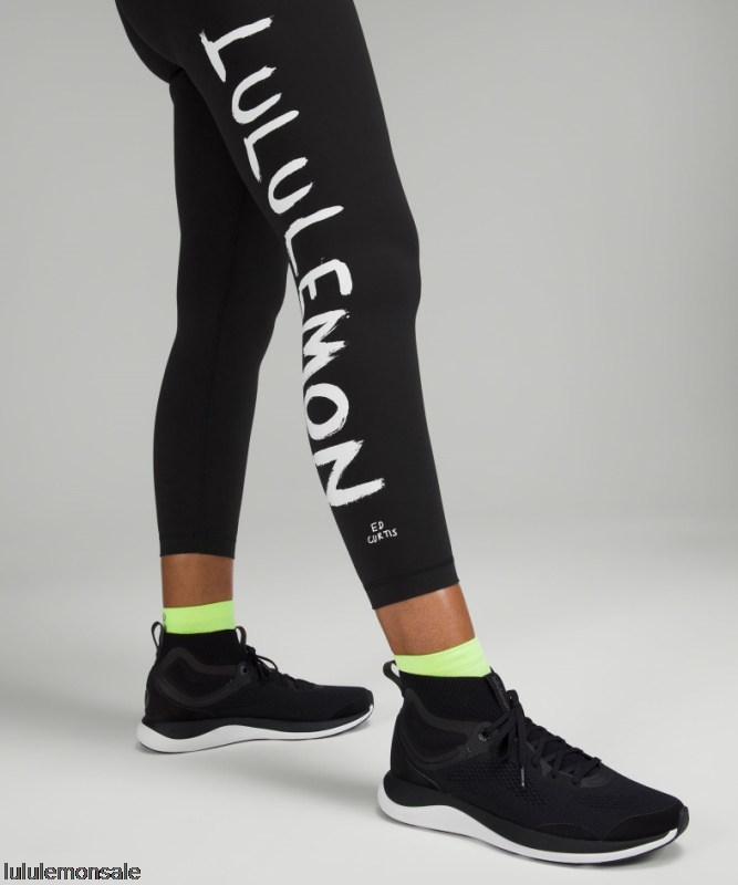 Lululemon Damen DELULU096 | Wunder Train High-rise Tight 25 Ed Curtis Black