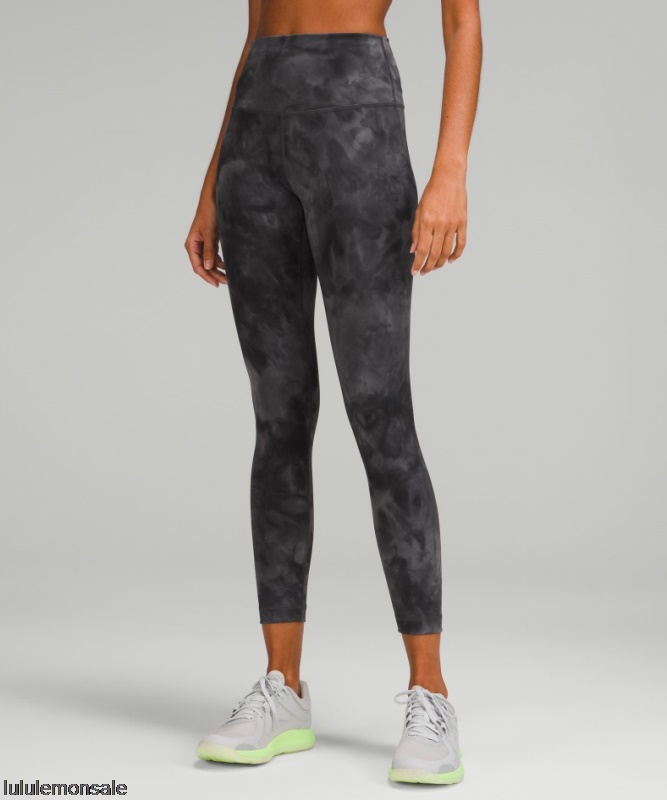 Lululemon Damen DELULU071 | Graphitgrau Wunder Train High-rise Tight 25